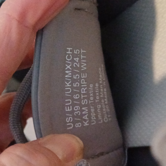 🔥🔥🔥Kenneth Cole Neoprene Kam Stripe Witt sneaker size 8 - Picture 9 of 12